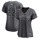 Juan Soto New York Mets Women's City Connect Limited Jersey Gray