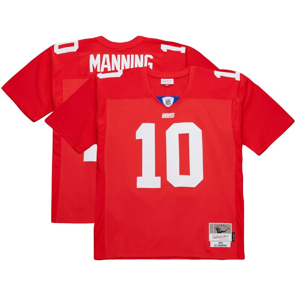 Eli Manning New York Giants 2004 Team Legacy Retired Player Big & Tall Jersey - Red outlet