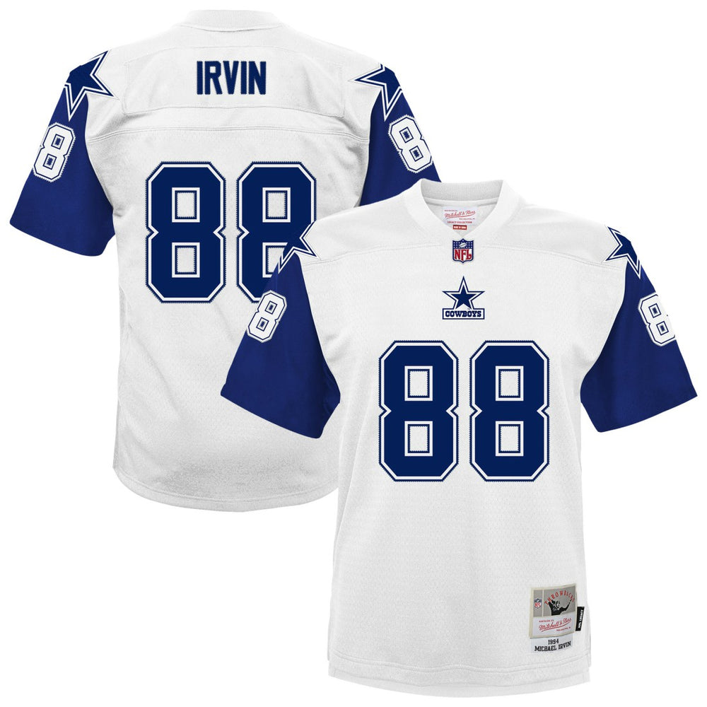Michael Irvin Dallas Cowboys Youth 1994 Alternate Legacy Jersey - White for sale