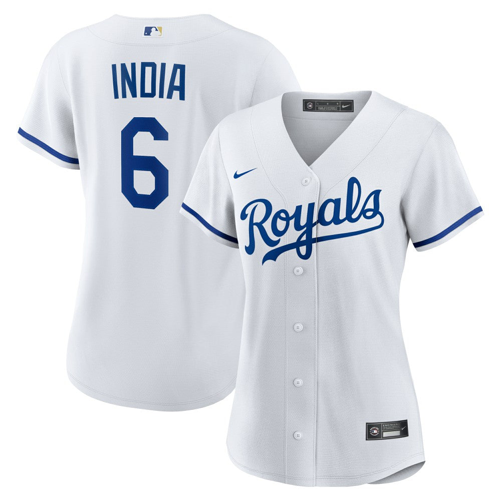 Jonathan India Kansas City Royals Women's Home Replica Jersey White