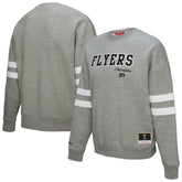 Philadelphia Flyers Mitchell & Ness Women's Logo Lightweight Pullover Sweatshirt - Heather Gray Sweatshirts