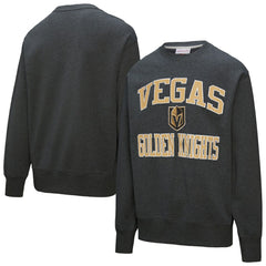 Vegas Golden Knights Mitchell & Ness Playoff Win Fleece Pullover Sweatshirt - Black Sweatshirts