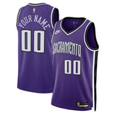 Sacramento Kings Unisex Adult Swingman Custom Jersey - Classic Edition - Purple discount