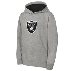 Las Vegas Raiders Outerstuff Youth Prime Hoodie - Gray outlet