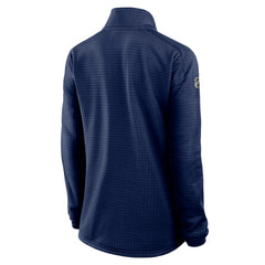 Winnipeg Jets Fanatics Women's Authentic Pro Rink Quarter-Zip Pullover - Navy Pullover