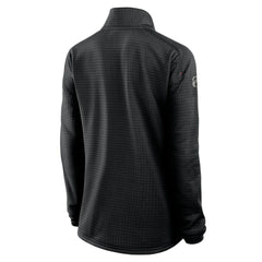 Chicago Blackhawks Fanatics Women's Authentic Pro Rink Quarter-Zip Pullover - Black Pullover
