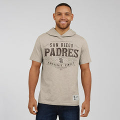 San Diego Padres Darius Rucker Collection Hooded T-Shirt Tan