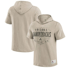 Arizona Diamondbacks Darius Rucker Collection Hooded T-Shirt Tan