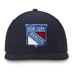 New York Rangers Fanatics Core Fitted Hat - Navy Hats