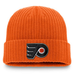 Philadelphia Flyers Fanatics Component Cuffed Knit Hat - Orange Hats