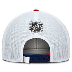 Washington Capitals Fanatics Authentic Pro Rink Adjustable Trucker Hat - Navy/White Hats