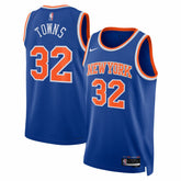 Karl-Anthony Towns New York Knicks Unisex Swingman Jersey - Blue - Icon Edition sale