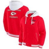 Kansas City Chiefs Darius Rucker Collection Full-Snap Hoodie Jacket - Red sale