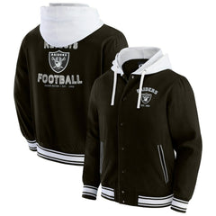 Las Vegas Raiders Darius Rucker Collection Full-Snap Hoodie Jacket - Black discount
