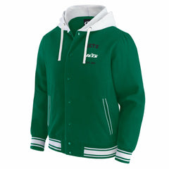 New York Jets Darius Rucker Collection Full-Snap Hoodie Jacket - Green outlet