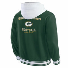 Green Bay Packers Darius Rucker Collection Full-Snap Hoodie Jacket - Green discount