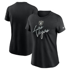 Las Vegas Raiders Women's Team City Roll T-Shirt - Black online