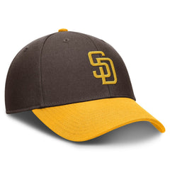 San Diego Padres Club Performance Adjustable Hat Brown