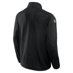 Calgary Flames Fanatics Authentic Pro Rink Quarter-Zip Top - Black Tops