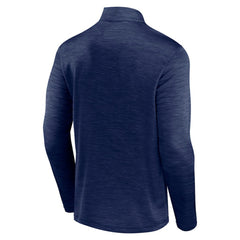 New York Yankees Fundamentals Quarter-Zip Pullover Heather Navy