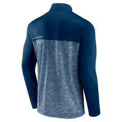 Seattle Kraken Fanatics Iconic Defender Quarter-Zip Jacket - Deep Sea Blue Jackets