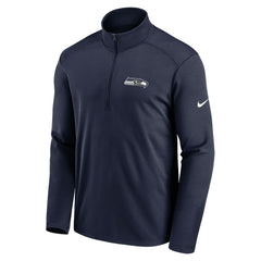 Seattle Seahawks Pacer Half-Zip Pullover - College Navy on sale