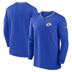 Los Angeles Rams Coach Half-Zip Sweatshirt - Royal outlet