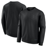 Seattle Kraken Fanatics Authentic Pro Road Fleece Sweatshirt - Black Sweatshirts