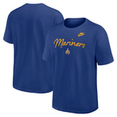 Seattle Mariners Cooperstown Collection Max90 T-Shirt Royal