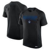 Toronto Maple Leafs Fanatics Authentic Pro Tech Raglan T-Shirt - Black T-shirts