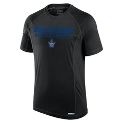 Toronto Maple Leafs Fanatics Authentic Pro Tech Raglan T-Shirt - Black T-shirts