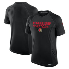 Ottawa Senators Fanatics Authentic Pro Rink Tech T-Shirt - Black T-shirts