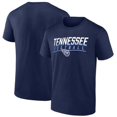 Tennessee Titans Blocked T-Shirt - Navy online