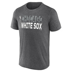 Chicago White Sox Fundamentals Shoot For The Sky T-Shirt Heather Charcoal