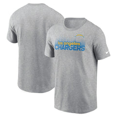 Los Angeles Chargers Local Essential T-Shirt - Heather Gray online
