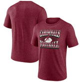 Arizona Cardinals Extreme Tackle Tri-Blend T-Shirt - Heather Cardinal online