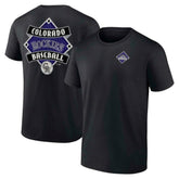 Colorado Rockies Field Play T-Shirt Black