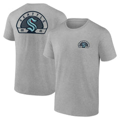 Seattle Kraken Fanatics Valor T-Shirt - Gray T-shirts