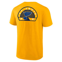 St. Louis Blues Fanatics Valor T-Shirt - Gold T-shirts