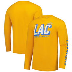 Los Angeles Chargers Long Sleeve T-Shirt - Gold cheap