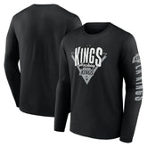 Los Angeles Kings Fanatics Headline Long Sleeve T-Shirt - Black T-shirts
