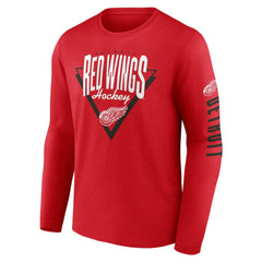 Detroit Red Wings Fanatics Headline Long Sleeve T-Shirt - Red T-shirts