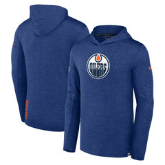 Edmonton Oilers Fanatics Authentic Pro Lightweight Pullover Hoodie - Royal Hoodies