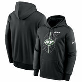 New York Jets Performance Fleece Pullover Hoodie - Black online