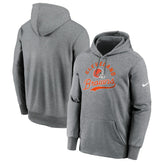 Cleveland Browns Performance Fleece Pullover Hoodie - Heather Gray cheap