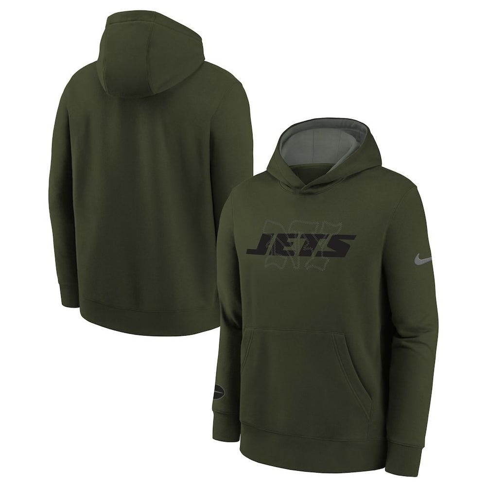 New York Jets Youth 2025 Rivalries Collection Club Hoodie - Gotham Green online