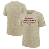 Arizona Cardinals Youth 2025 Rivalries Collection Sideline Velocity Dri-FIT T-Shirt - Natural outlet