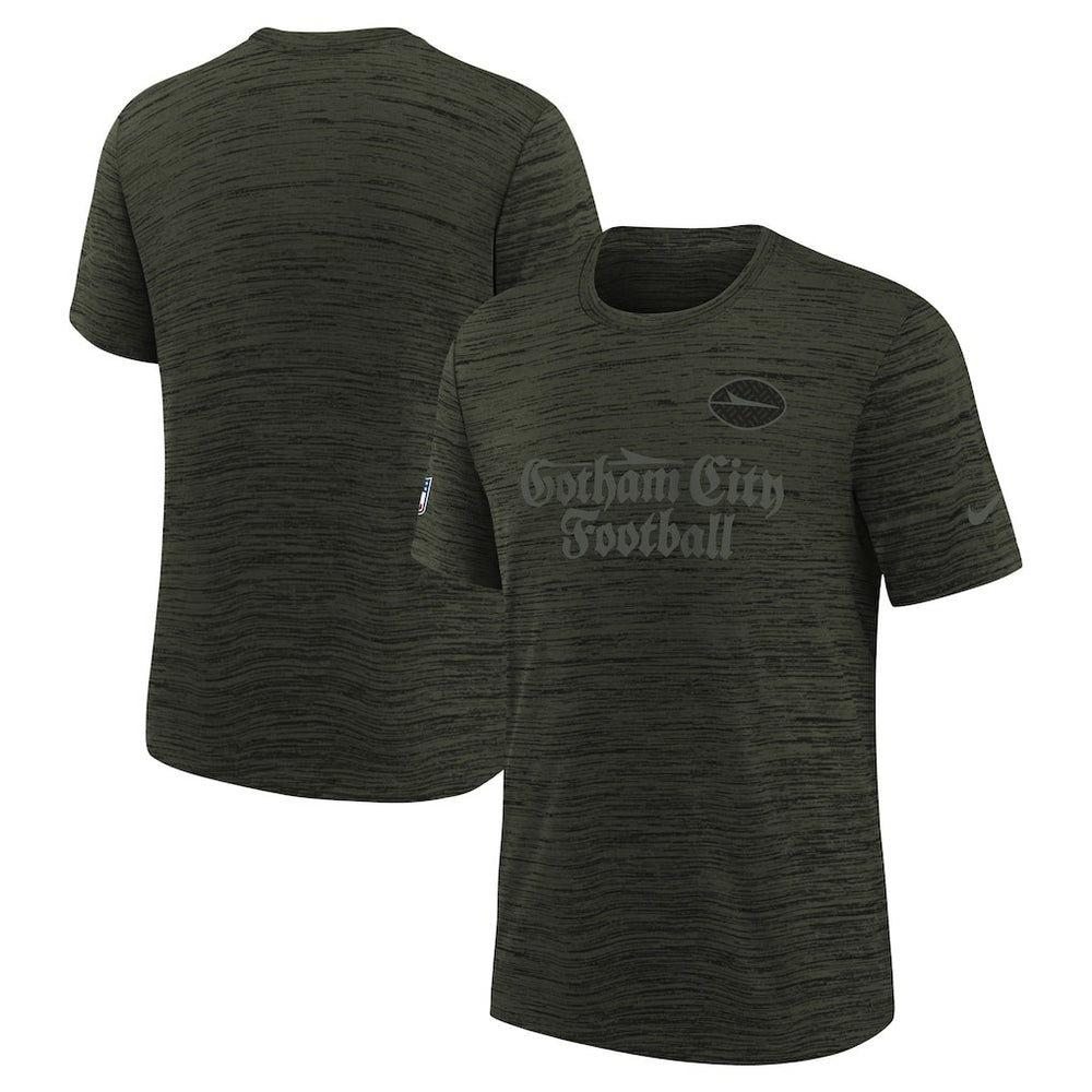 New York Jets Youth 2025 Rivalries Collection Sideline Velocity Dri-FIT T-Shirt - Gotham Green discount