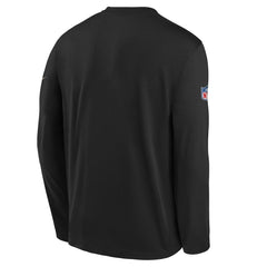 San Francisco 49ers Youth 2025 Rivalries Collection Sideline Legend Dri-FIT Long Sleeve T-Shirt - Black cheap