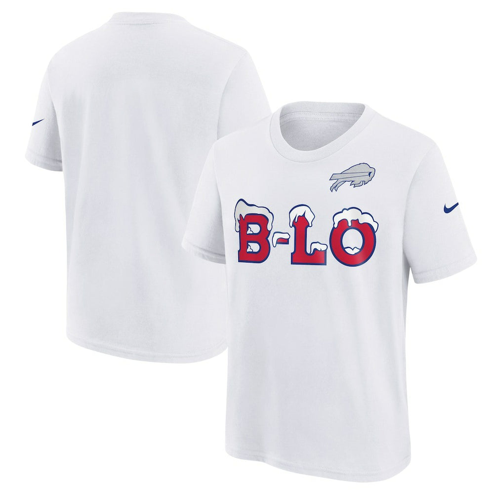 Buffalo Bills Youth 2025 Rivalries Collection T-Shirt - White on sale